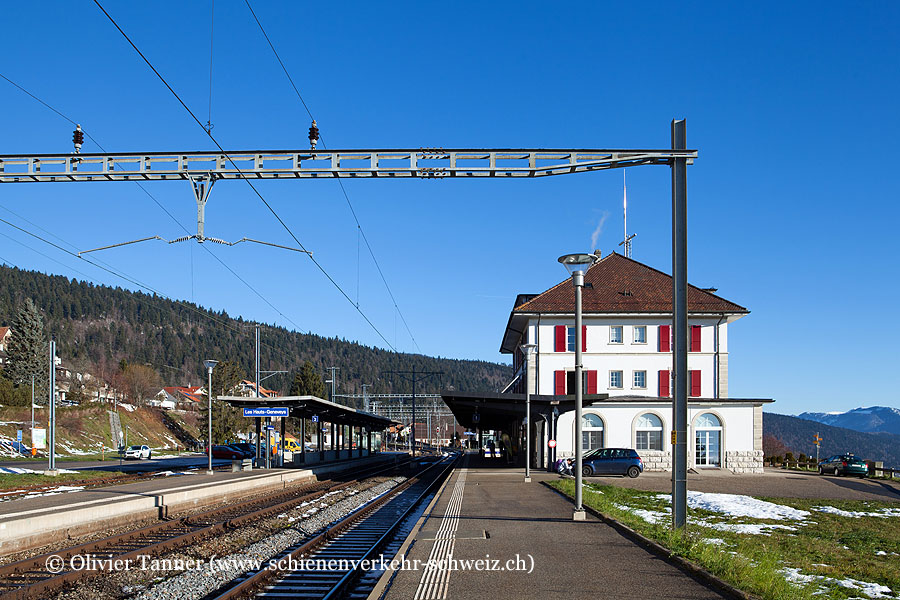 Bahnhof "Les Hauts-Geneveys"