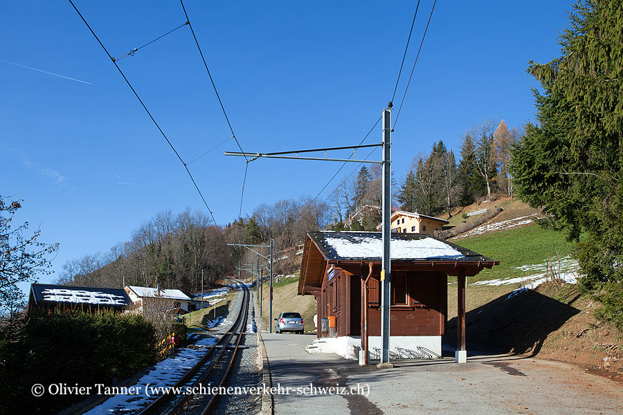 Bahnhof "Les Posses"