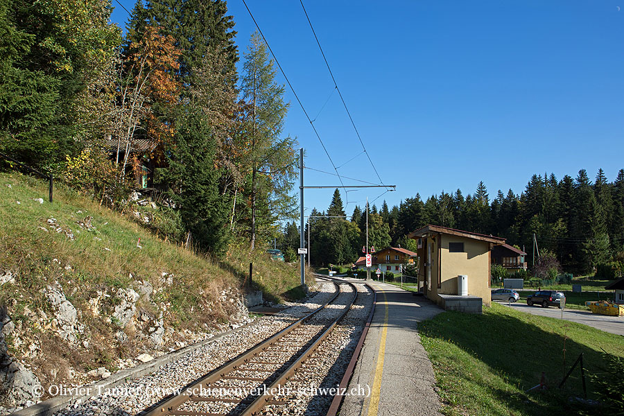 Bahnhof "Les Pralies"