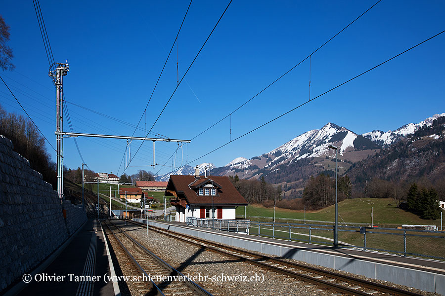 Bahnhof "Les Sciernes"