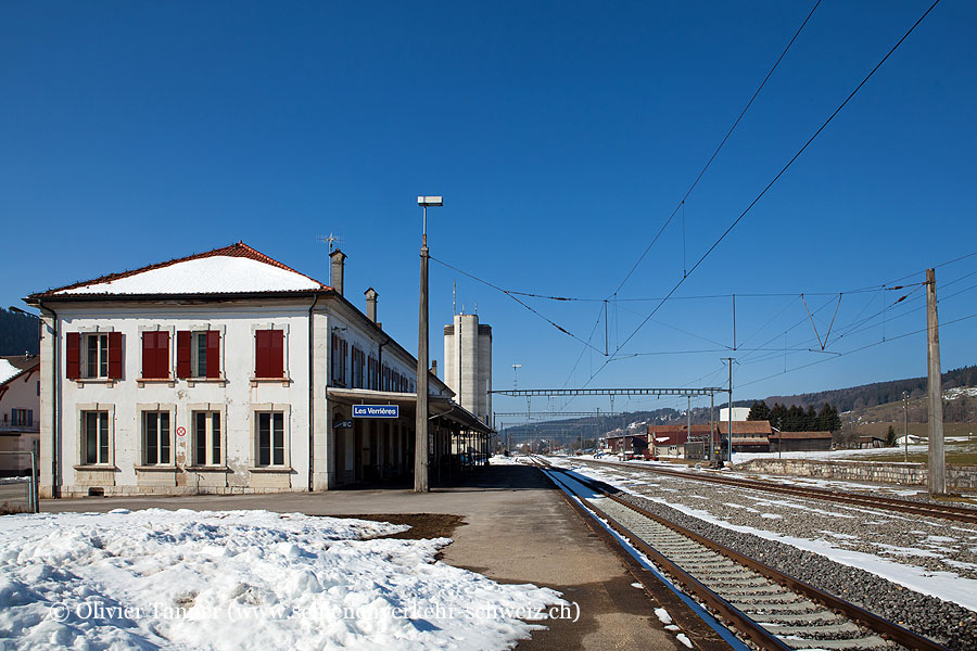 ehemaliger Bahnhof "Les Verrières"
