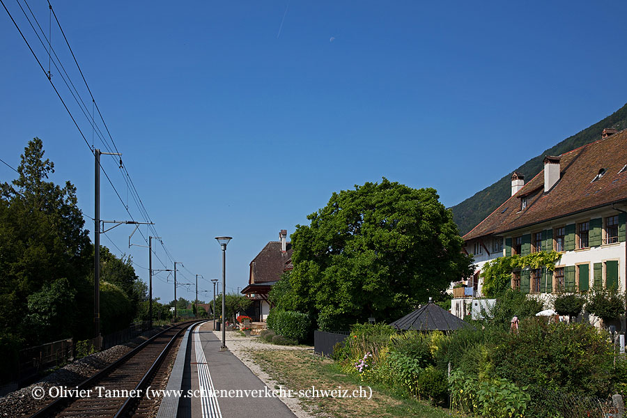 ehemaliger Bahnhof "Ligerz"