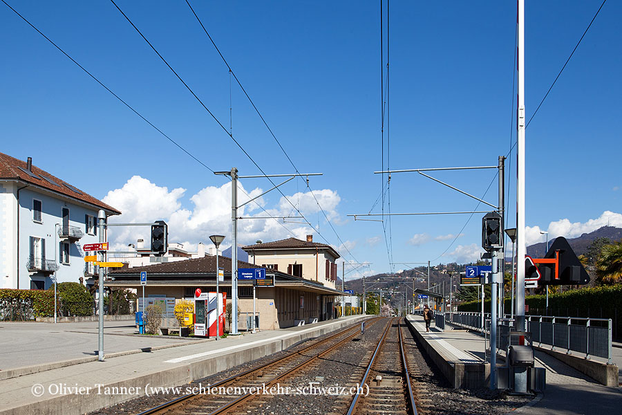 Bahnhof "Magliaso"