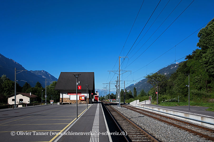 Bahnhof "Martigny-Bourg"