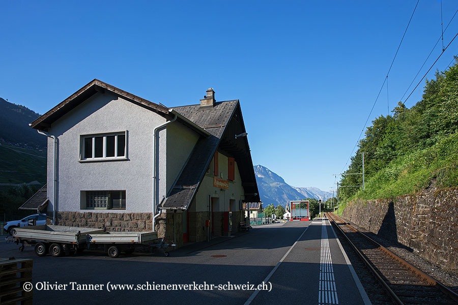 Bahnhof "Martigny-Croix"