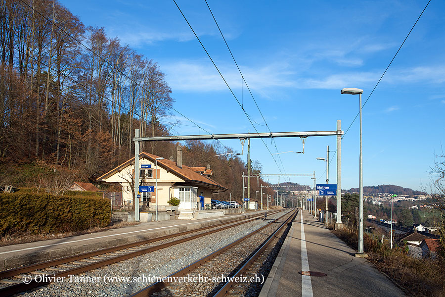 ehemaliger Bahnhof "Matran"