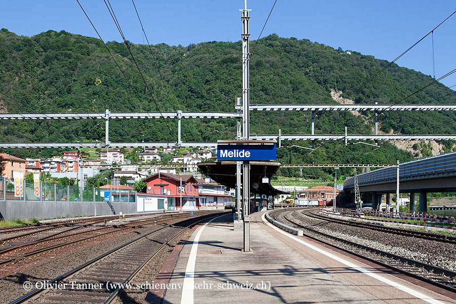 Bahnhof "Melide"