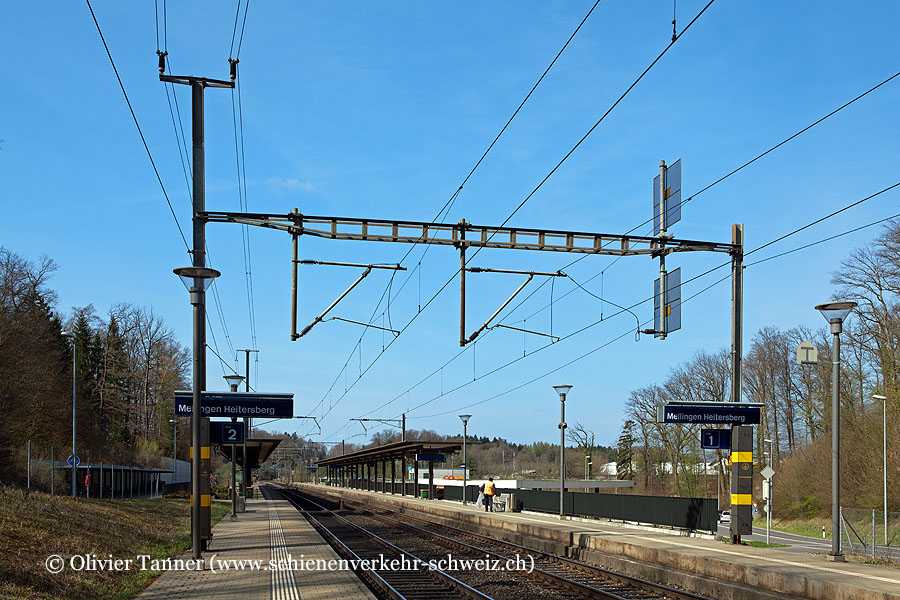 Bahnhof "Mellingen Heitersberg"