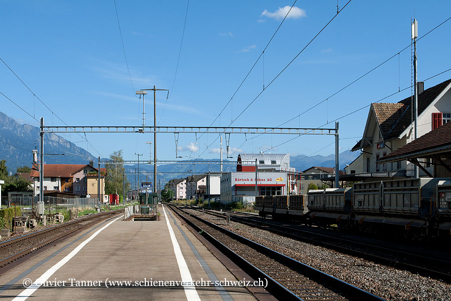 Bahnhof "Mels"