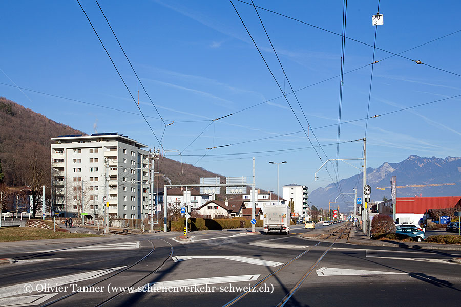 Bahnhof "Monthey-En Place"