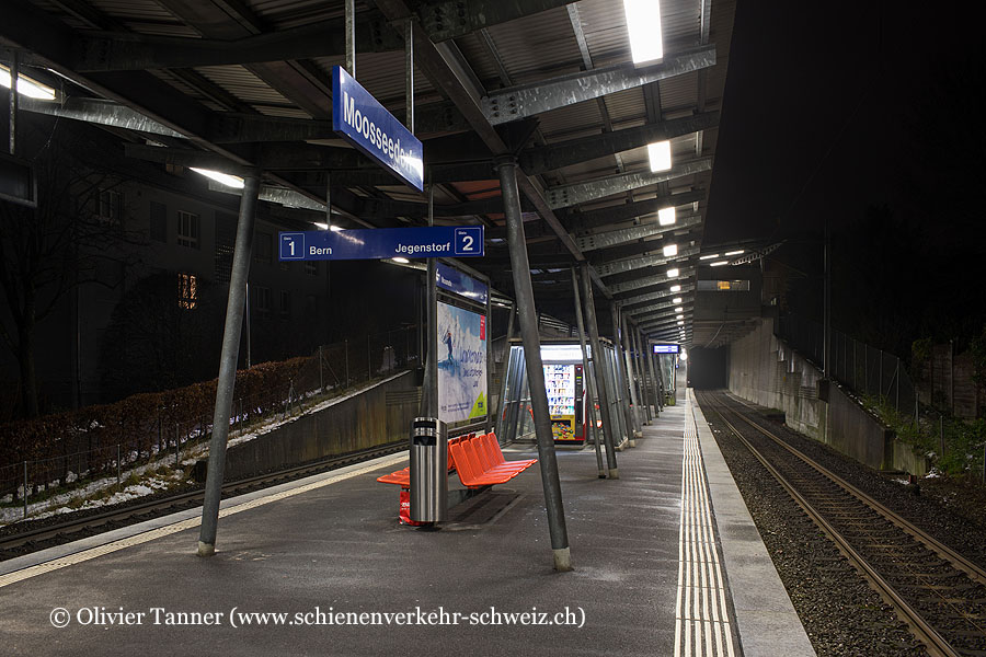 Bahnhof "Moosseedorf"