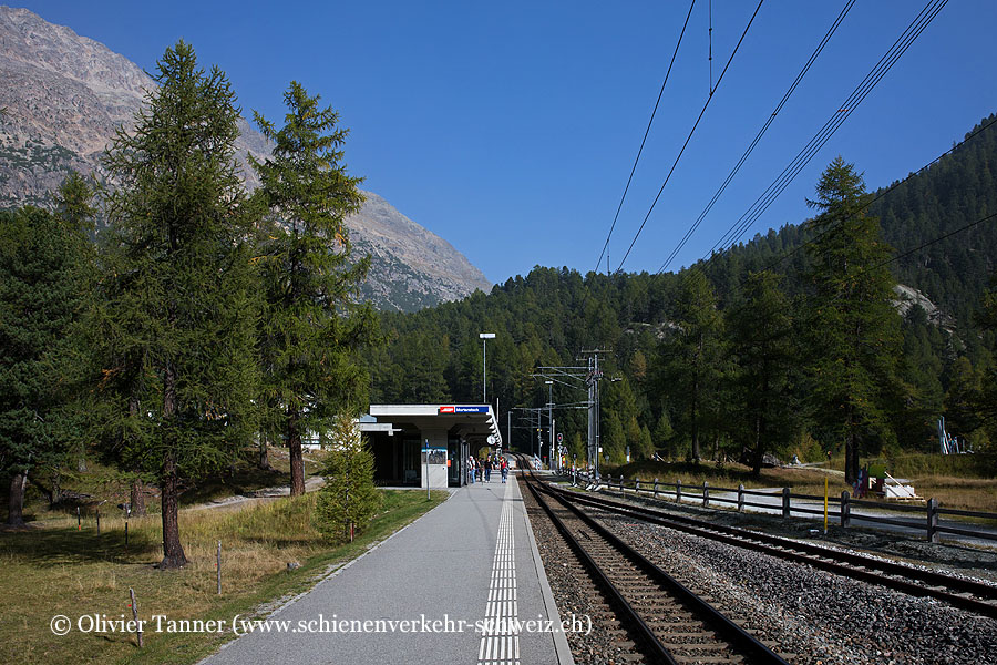 Bahnhof "Morteratsch"