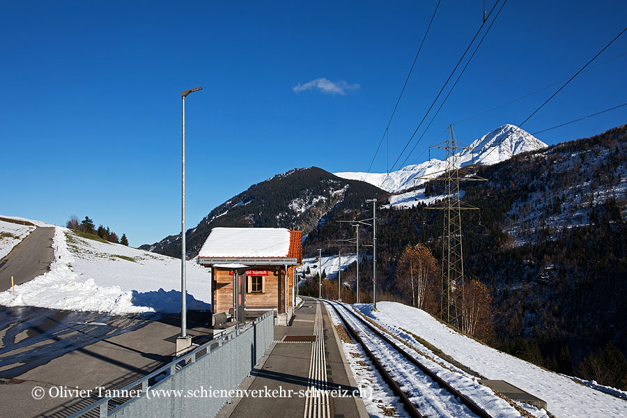 Bahnhof "Mumpé Tujetsch"