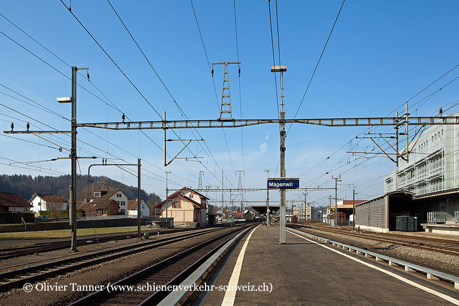 Bahnhof "Mägenwil"