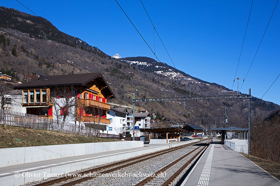 Bahnhof "Mörel"