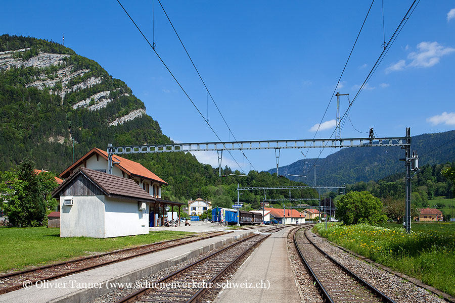 Bahnhof "Noiraigue"
