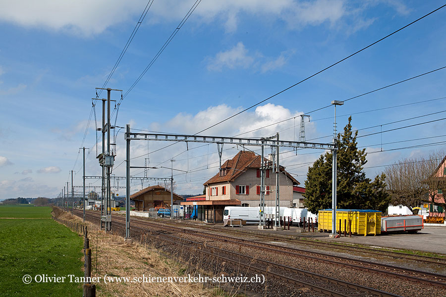 ehemaliger Bahnhof "Oberaach 2"