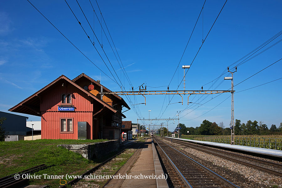 Bahnhof "Oberrüti"