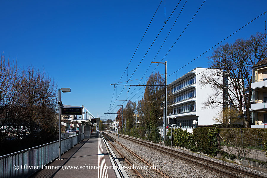 Bahnhof "Papiermühle"