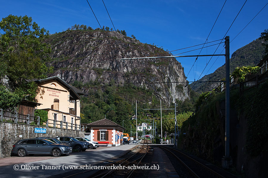 Bahnhof "Ponte Brolla"