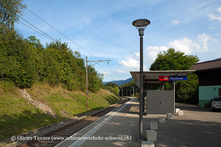 Bahnhof "Pontenet"
