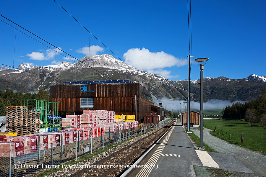 Bahnhof "Punt Muragl"