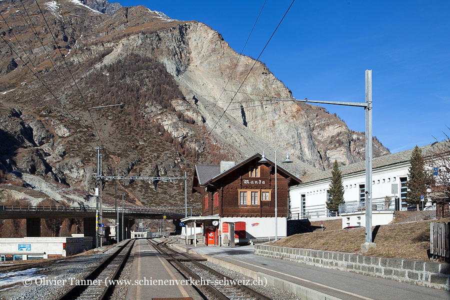 Bahnhof "Randa"