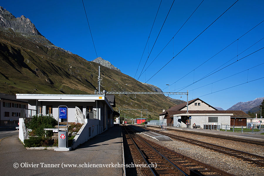 Bahnhof "Realp"