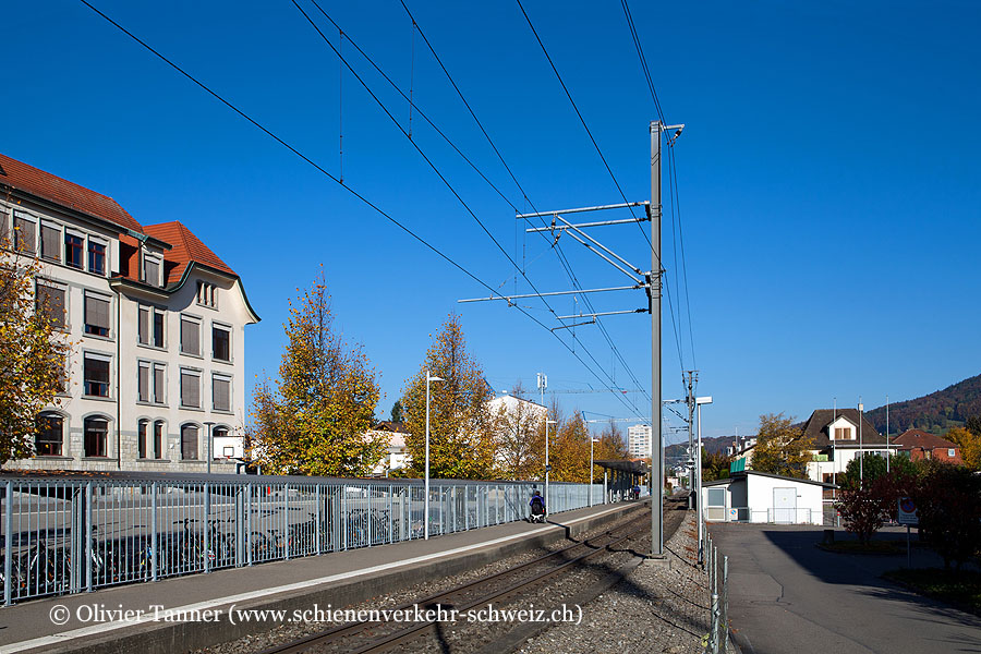 Bahnhof "Reinach AG Mitte"