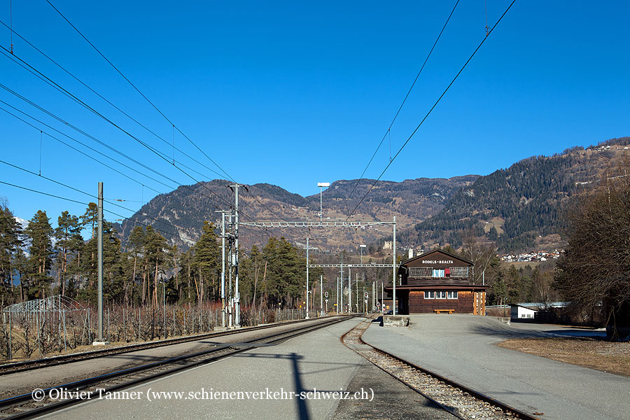 Bahnhof "Rodels-Realta"