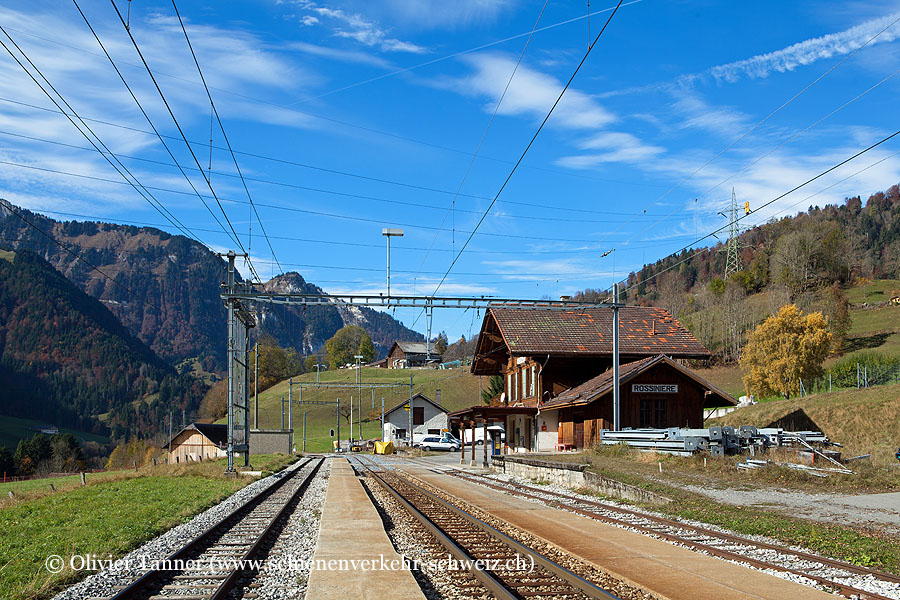 Bahnhof "Rossinière"