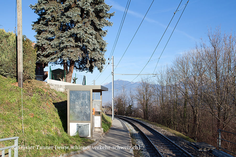 Bahnhof "Route de Morgins"