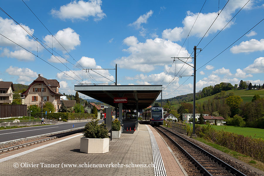 Bahnhof "Rudolfstetten Hofacker"