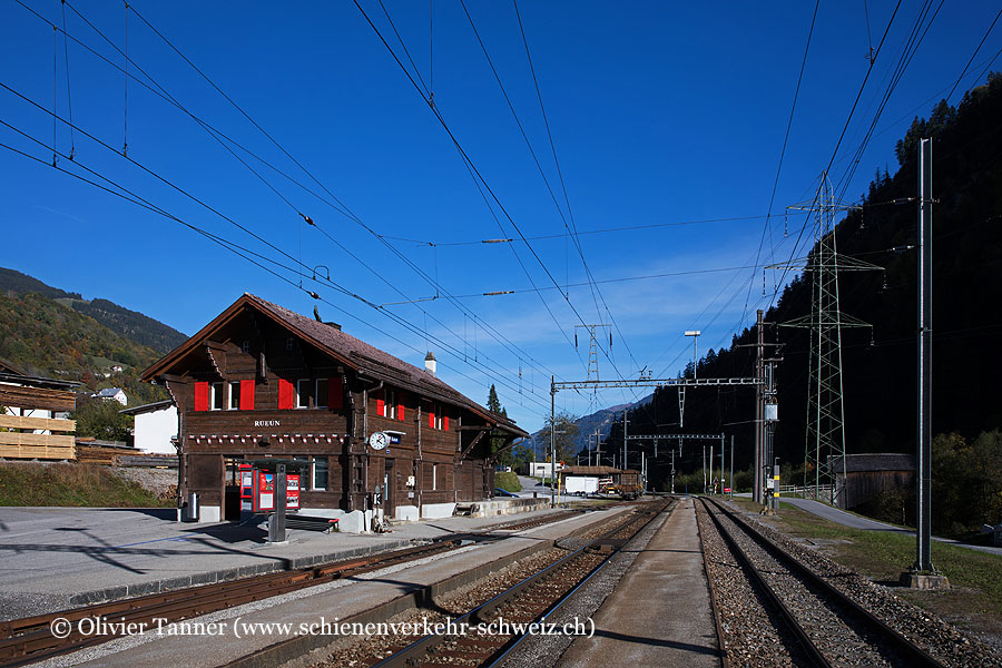 Bahnhof "Rueun"