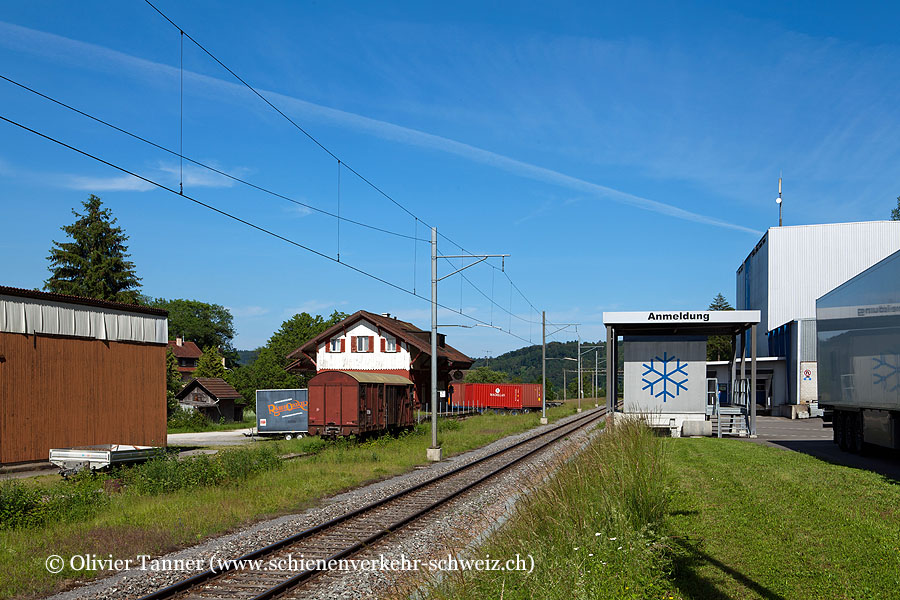 ehemaliger Bahnhof "Rümikon-Mellikon"