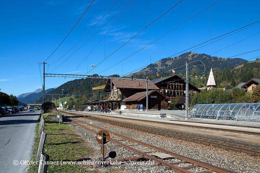 Bahnhof "Saanen"