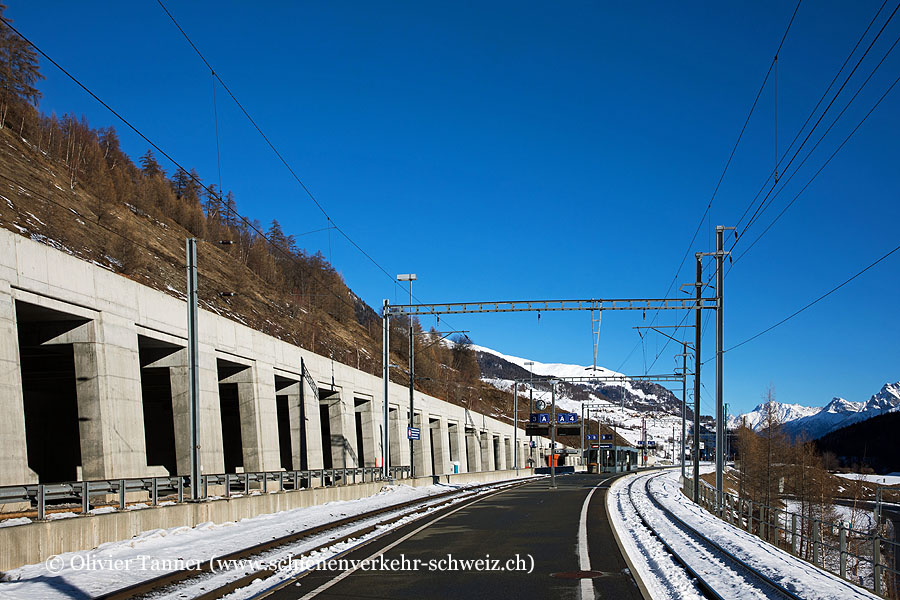Bahnhof "Sagliains"