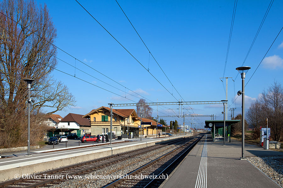 Bahnhof "Schüpfen"