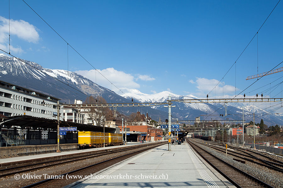 Bahnhof "Sierre Siders"