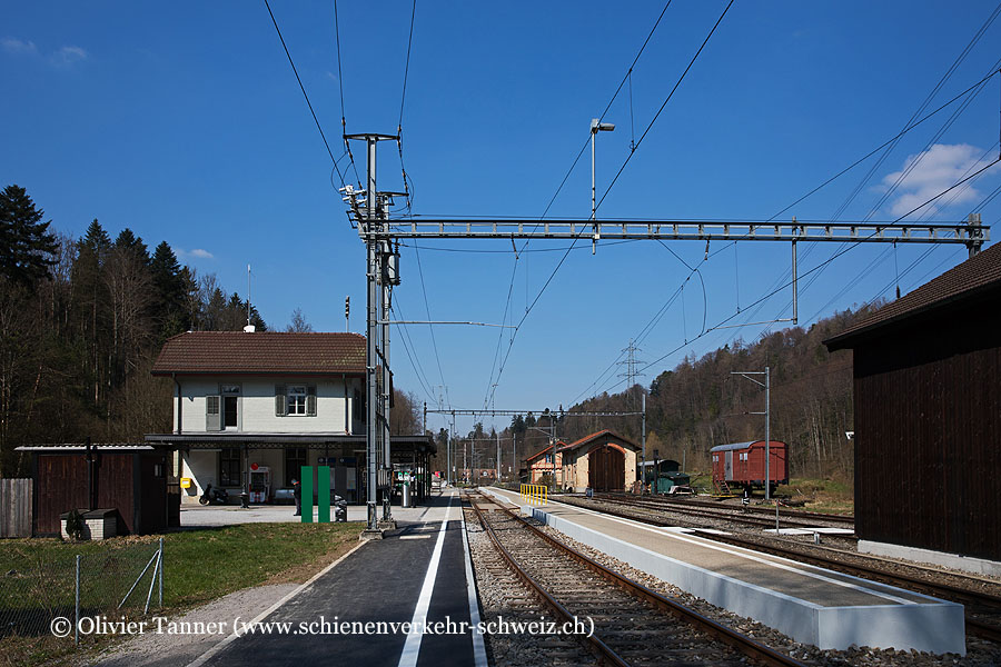 Bahnhof "Sihlwald"