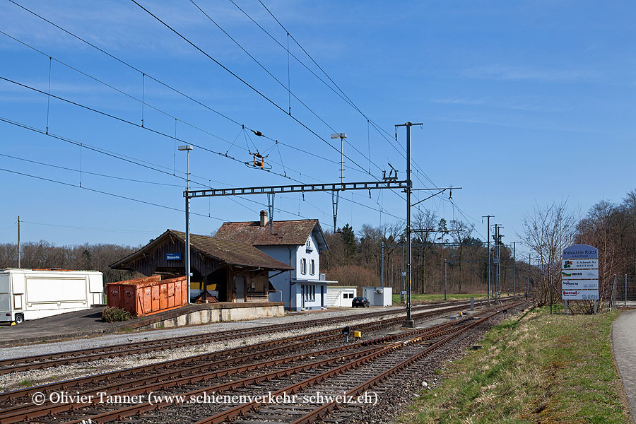 ehemaliger Bahnhof "Sisseln"