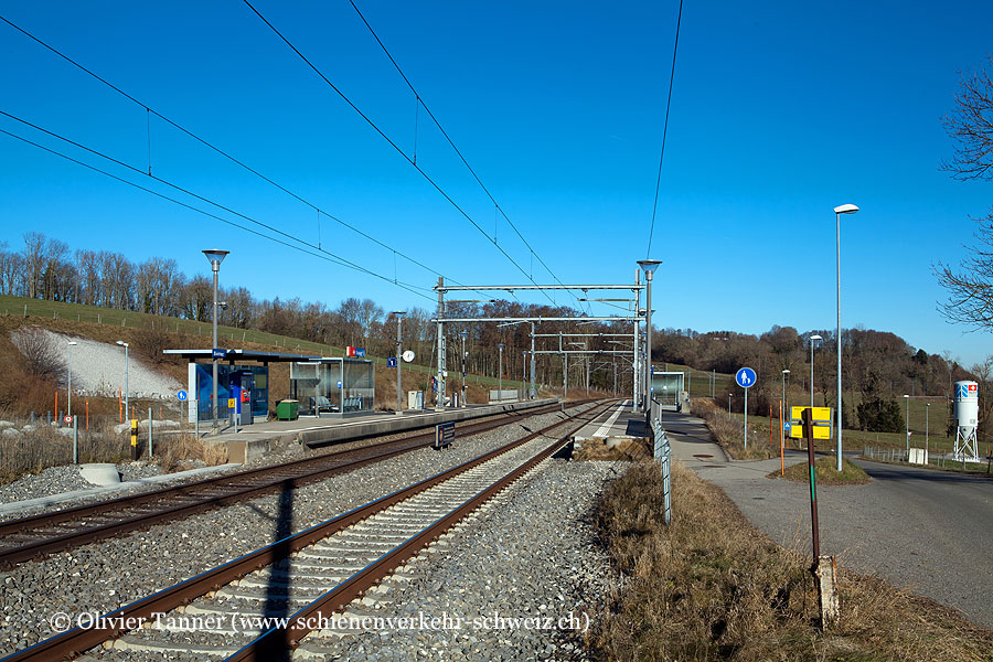 ehemaliger Bahnhof "Siviriez"