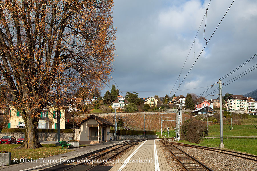 Bahnhof "St-Légier-Gare"