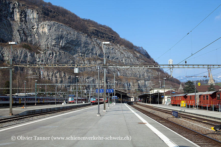 Bahnhof "St-Maurice"