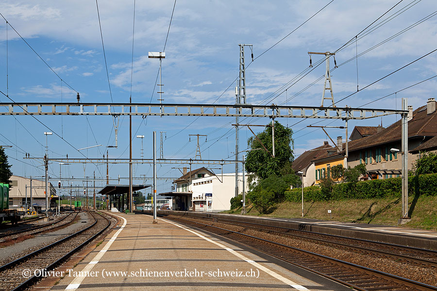 Bahnhof "St-Prex"