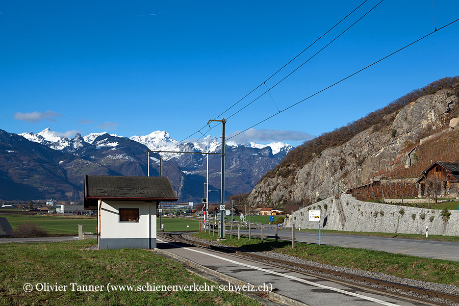 ehemaliger Bahnhof "St-Triphon-Village"