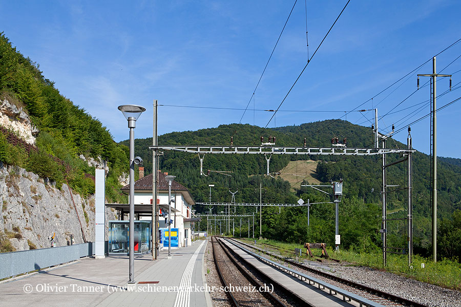 Bahnhof "St-Ursanne"
