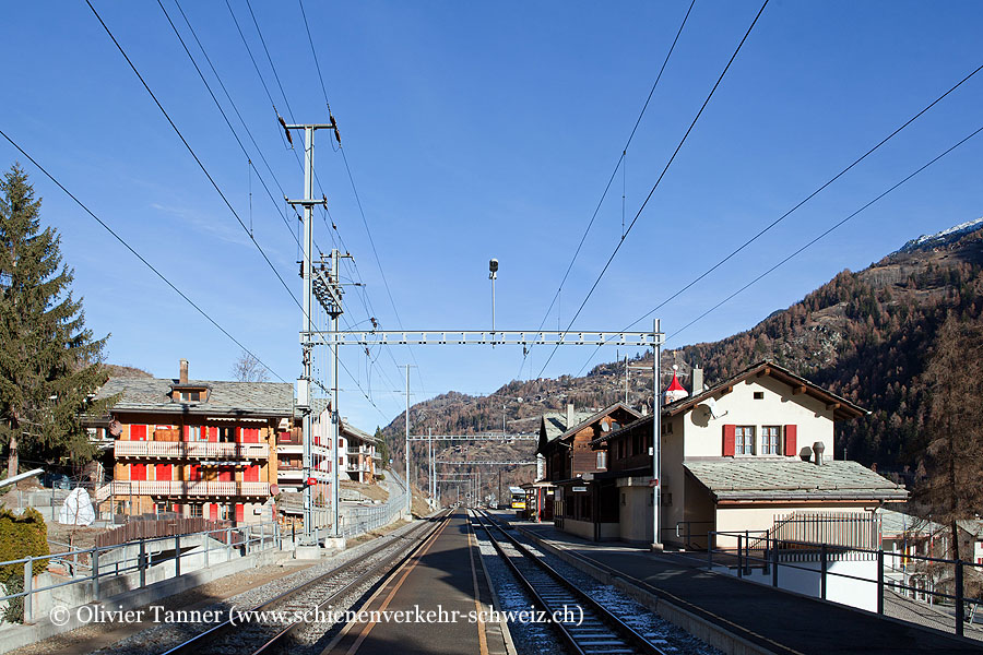 Bahnhof "St. Niklaus"