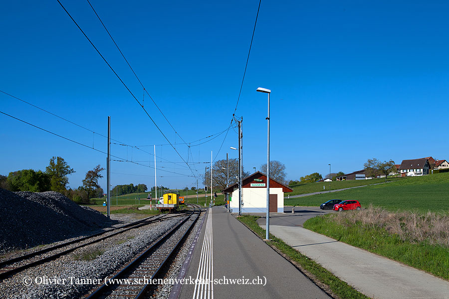 Bahnhof "Sugnens"