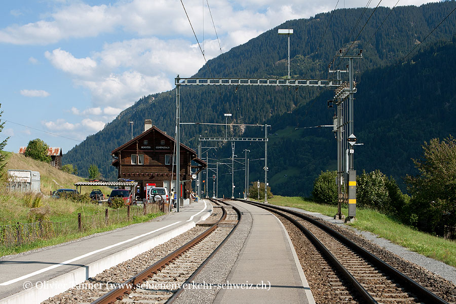 Bahnhof "Sumvitg-Cumpadials"